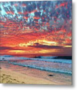 Sunset On The North Shore Metal Print