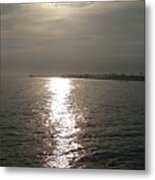 Sunset On The Pacific Metal Print
