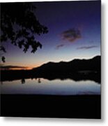 Sunset Over Lake Tinaroo Metal Print