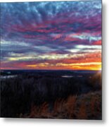 Sunset Overlook At Klondike 1-13-21 Metal Print
