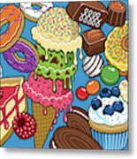 Sweet Tooth Metal Print