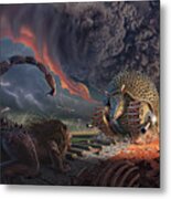 Tarkus Legacy 1-battlefield Metal Print