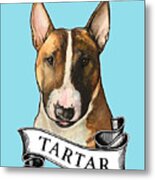 Tartar Bull Terrier Metal Print