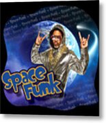 Tc Space Funk Metal Print