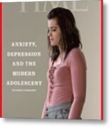 Teen Depression And Anxiety - Why The Kids Are Not Alright Metal Print