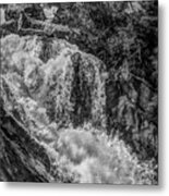 Teton Waterfall Metal Print