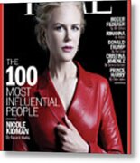 The 100 Most Influential People - Nicole Kidman Metal Print