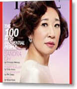 The 100 Most Influential People - Sandra Oh Metal Print