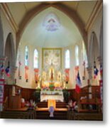 The Altar Of Sacre Coeur Metal Print