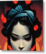 The Ancient Spirit Of The Geisha, 03 Metal Print