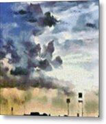 The Approaching Storm Metal Print