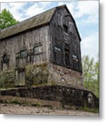 The Barn Boathouse At Weathersfield Cove Metal Print