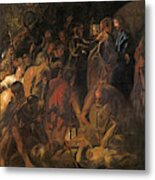 The Betrayal Of Christ Metal Print