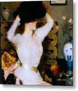 The Black Hat 1904 Metal Print