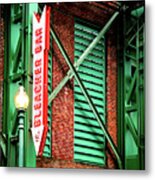 The Bleacher Bar Neon - Boston's Fenway Park Metal Print