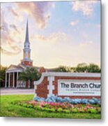 The Branch Church, Farmers Branch, Texas Metal Print