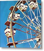 The Carnival Wheel Metal Print