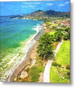 The Coastline Of Dreams Metal Print