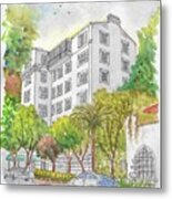 The Colonial House, 1416 Havenhurst Ave., West Hollywood, California Metal Print