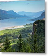 The Columbia River Gorge Metal Print