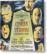 ''the Comedy Of Terrors'', 1963 Metal Print