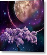 The Cosmos In Bloom Metal Print