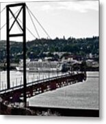 The Dalles, Or Across The Columbia River Metal Print