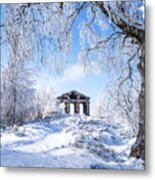 The Donon And The Snow Metal Print
