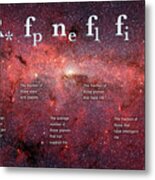 The Drake Equation Metal Print