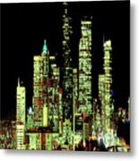 The Emerald City Metal Print