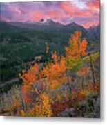 The End Of Autumn - Rocky Mountain National Park Metal Print