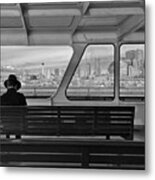 The Ferry Commuter Metal Print