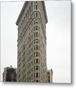 The Flatiron Building In New York City Metal Print