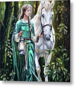 The Forest Guide Metal Print