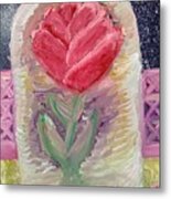 The Forever Rose Metal Print