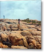 The  Gap, Albany, Western Australia Metal Print