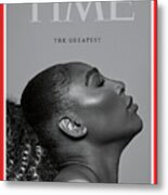 The Greatest - Serena Williams Metal Print