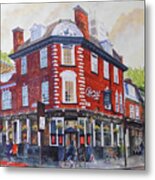 The Hen And Chickens  Highbury And Islington London Uk Metal Print