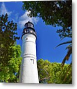 The Key West Lighthouse Metal Print