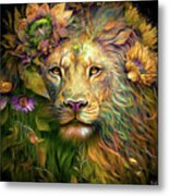 The King Of The Pride Metal Print
