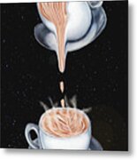 The Latte' Milky Way Metal Print