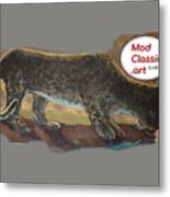 The Leopard 'modclassic Art Metal Print