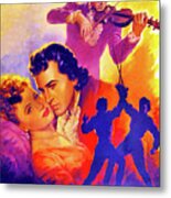 ''the Magic Bow'', 1946,movie Poster Painting By Anselmo Ballester Metal Print