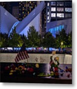 The Oculus And September 11 Memorial Metal Print