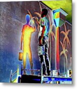 The Painter Metal Print