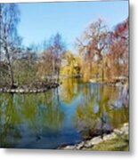 The Park Metal Print