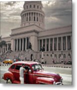 The People At The Capitolio Metal Print