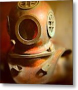 The Retired Diver Metal Print
