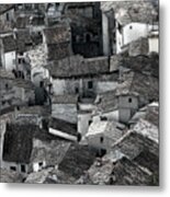 The Roofs Of Entrevaux Metal Print