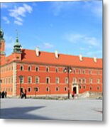 The Royal Castle Square, Warsaw Metal Print